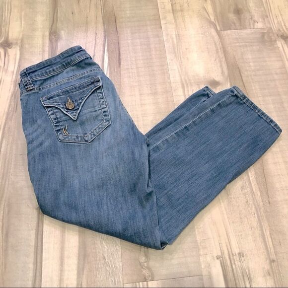 Kut From the Kloth Boyfriend Skinny Bardot Jeans size 4 - Picture 3 of 13